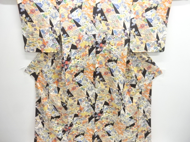 JAPANESE KIMONO / KOMON / FLOWER & PLANT